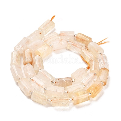 Природный цитрин бисер нитей G-G068-A20-01-1