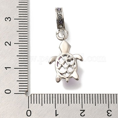 Подвески из сплава со стразами в стойке в европейском стиле FIND-H005-45-1