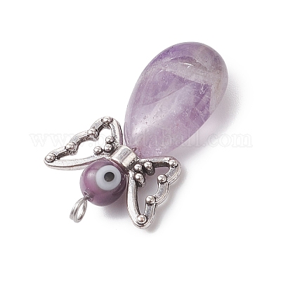 4шт подвески из натуральных драгоценных камней PALLOY-JF04380-1