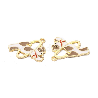 Подвески из эмали и сплава&nbsp;ENAM-D046-10G-1