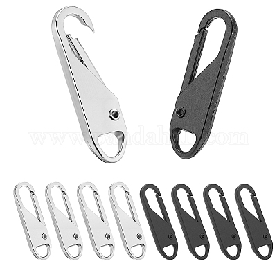 40 шт. 2-х цветные съемные литые бегунки-молнии&nbsp;FIND-AR0006-55-1