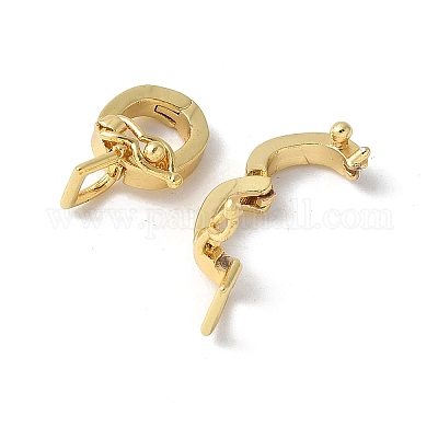 Латунные микропроволочные кубические циркониевые подвески KK-D324-08G-1