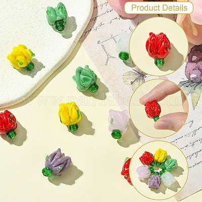 Бусины лэмпворк &nbsp;LAMP-CJ0002-04-1