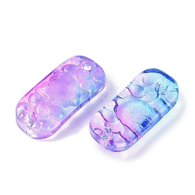 Подвески из прозрачного стекла X1-GLAA-H035-06C-1