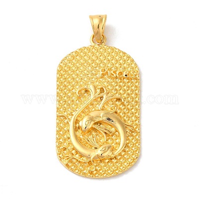 Большие подвески из хирургической нержавеющей стали 316l STAS-B059-01G-02-1