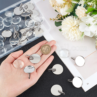 Набор для самостоятельного изготовления сережек-куполов DIY-UN0052-10-1