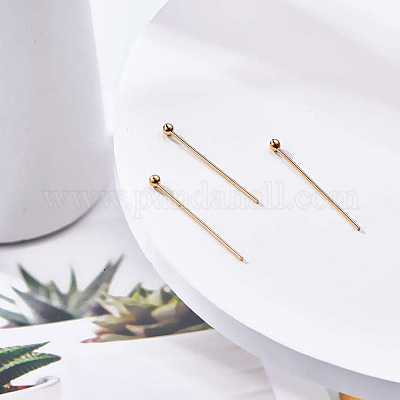 Контакты латунь шаровой головкой KK-BC0003-99-0.6x20-1