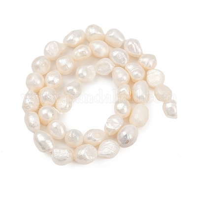 Нити из натурального культивированного пресноводного жемчуга PEAR-P064-20C-01A-1