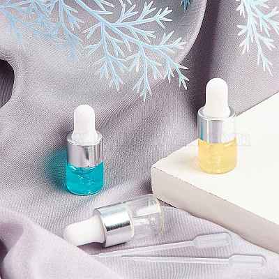 Стеклянные флаконы-капельницы объемом 1 мл MRMJ-AR0001-01-1