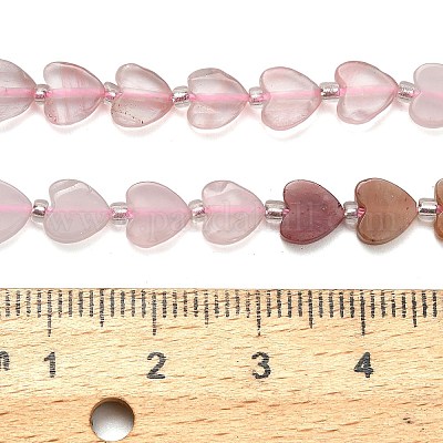 5 стиль нити бусин из синтетического вишневого кварцевого стекла G-F811-A01-01-1