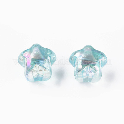 Прозрачные акриловые пуговицы с 1 отверстием MACR-S373-129-C07-1