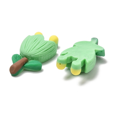 Аксессуары для кабошонов из непрозрачной смолы RESI-O011-09-1