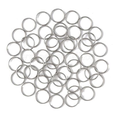 50 шт. разъемные кольца из нержавеющей стали 304 STAS-FS0002-06-1