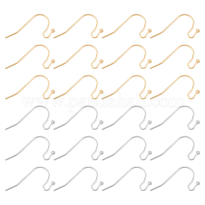 100 шт. 2 крючка для сережек из хирургической стали 316 стиля и нержавеющей стали 304 STAS-UN0054-50-1