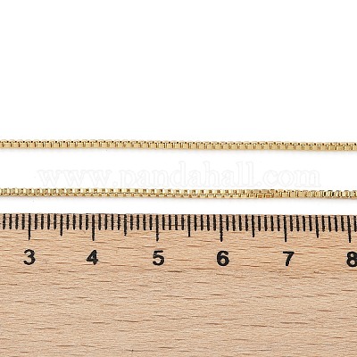 Ожерелья с цепочкой из латуни X-NJEW-K123-11G-1