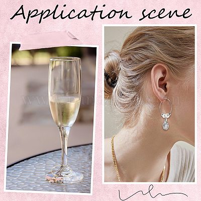 160 шт. 2 цвета фурнитура для сережек-колец из хирургической нержавеющей стали 316 STAS-SC0007-21-1