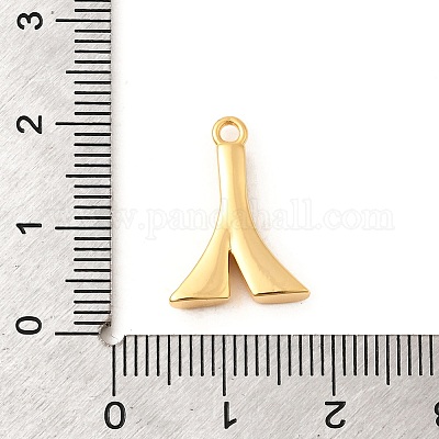 Латунные микро проложить кубического циркония подвески KK-C117-12G-A-1