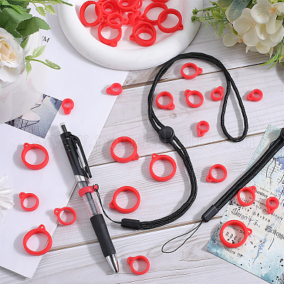 6шт регулируемый ремешок на шею из полиэстера DIY-GF0008-21A-1