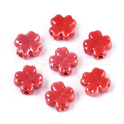 Фарфоровые бусины ручной работы PORC-Z001-01J-01-1