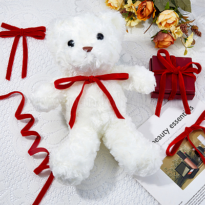 12.5 ярд двусторонней бархатной ленты OCOR-DC0001-20A-1