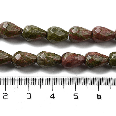 Природные Unakite бисер нитей G-P520-B09-01-1