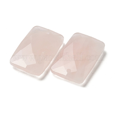 Природного розового кварца подвески&nbsp;G-Z071-04B-1