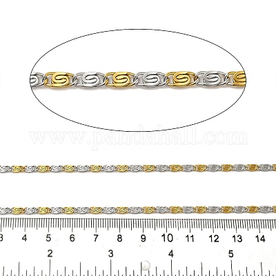 Ионное покрытие (ip) 304 нержавеющая сталь цепи lumachina CHS-C013-02A-GP-1