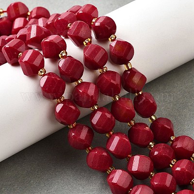 Нити бусин из натурального кварца окрашенные G-U023-A02-07-1