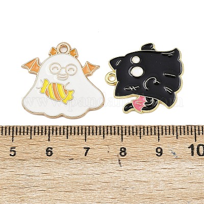 Подвески из сплава хэллоуина с эмалью FIND-G100-01G-1