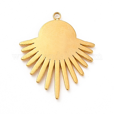 Ионное покрытие (ip) нержавеющая сталь 304 подвеска кабошон оправа STAS-H172-13G-1