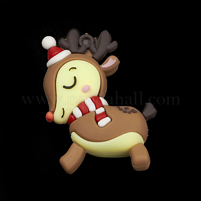 Большие подвески в рождественском стиле из ПВХ X-PVC-O001-02E-1