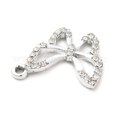 Подвески из сплава и страза ALRI-C007-10P-1