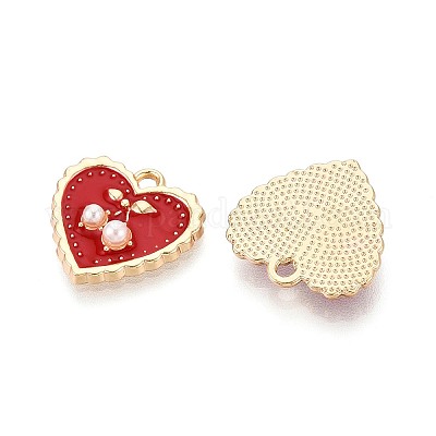 Подвески из эмали и сплава PALLOY-T092-37G-03-1