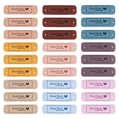 Этикетки из микрофибры DIY-TA0003-14-1