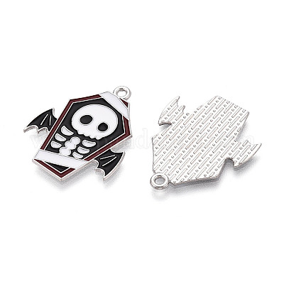 Подвески из сплава и эмали на тему Хэллоуина ENAM-T021-31D-01P-1