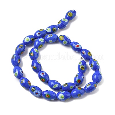 Стекло ручной работы тысячецветник бисера LAMP-U004-02-1