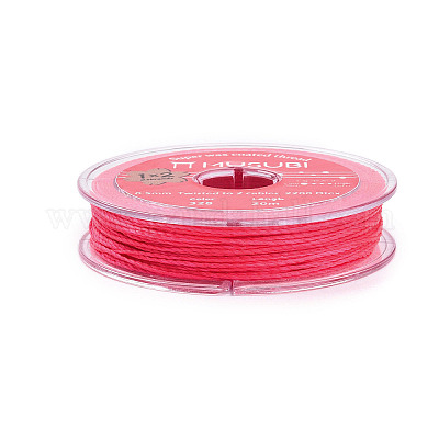 Круглые шнуры из вощеной хлопчатобумажной нити YC-T004-01A-27-1