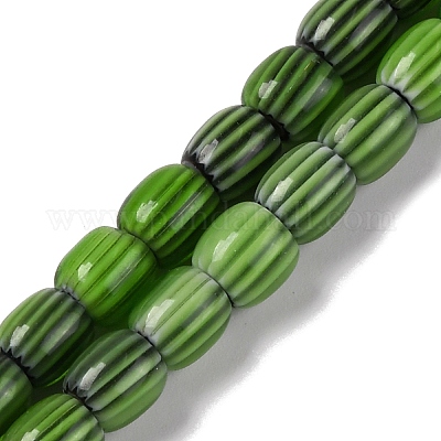 Бусы лэмпворк ручной работы LAMP-K041-01A-12-1