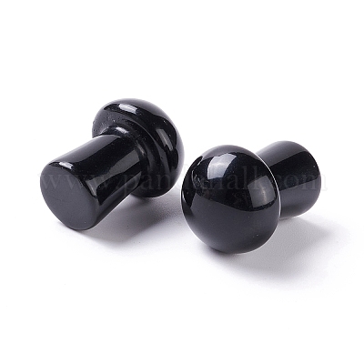 Натуральный обсидиан гуаша камень G-M380-A01-1