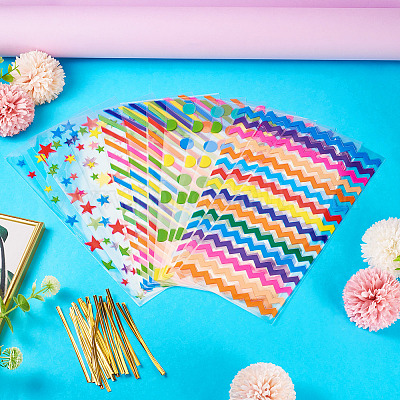 50шт. наборы мешочков для конфет из opp ABAG-TAC0006-41-1