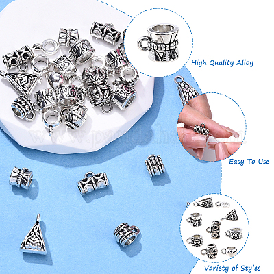 Поручни из сплава в тибетском стиле TIBE-YW0001-81-1