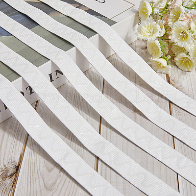 5м полиэстеровые нескользящие силиконовые эластичные захваты для шитья одежды SRIB-GF0001-50A-02-1