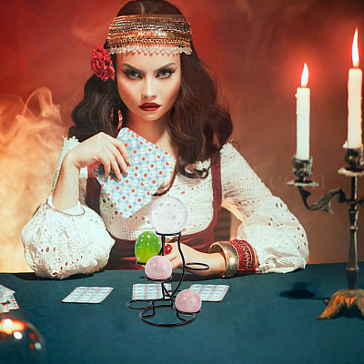 Железные подставки для пасхальных яиц с 7 слотом ODIS-WH0058-21A-EB-1