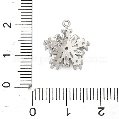 Латунные подвески с микропаве из кубического циркония KK-I380-03P-1