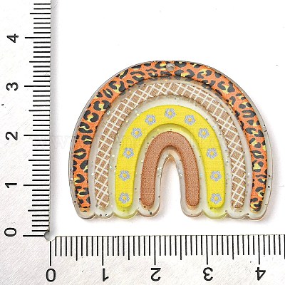 Непрозрачные акриловые подвески SACR-P032-01B-1