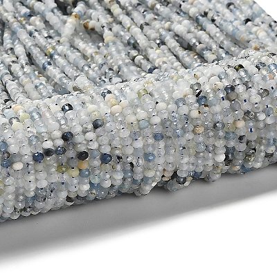 Природные Аквамарин бисер нитей G-RM2025-D01-B-1
