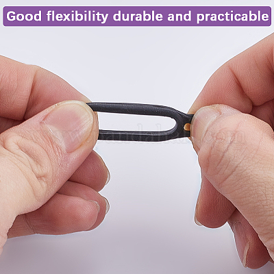 36 шт. силиконовые кольца с 6 шт. полиэстеровый шнурок для ожерелья DIY-GF0008-07B-1