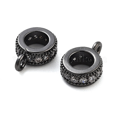 Стеллажное покрытие латунь микро паве кубический цирконий трубчатые поручни KK-Z052-01B-1