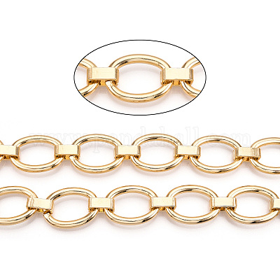 Алюминиевые цепи с овальными звеньями CHA-N003-42KCG-1