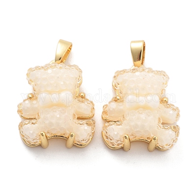 Кулон с дружескими смолами RESI-G086-04G-01-1